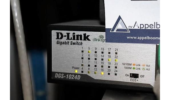 Switch D-LINK, type DGS-1024D
